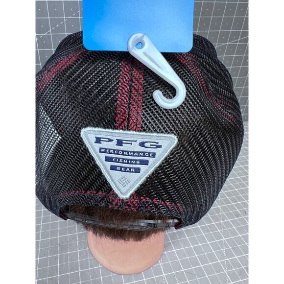 Columbia PFG Fish Flag Snapback Cap NEW Navy Blue - Picture 5 of 8